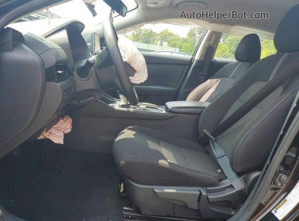 3N1AB8CV0SY306647 2025 NISSAN SENTRA Black წინა სალონის ხედი