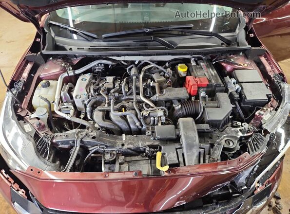3N1AB8CV0SY311475 2025 NISSAN SENTRA Темно-бордовый Вид задней части салона