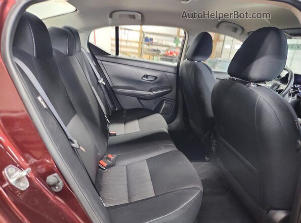 3N1AB8CV0SY311475 2025 NISSAN SENTRA Темно-бордовый Вид задних сидений
