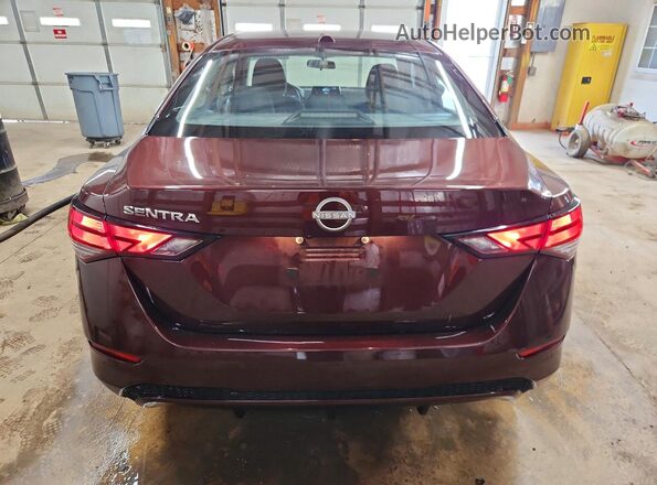 3N1AB8CV0SY311475 2025 NISSAN SENTRA Темно-бордовый Вид сзади