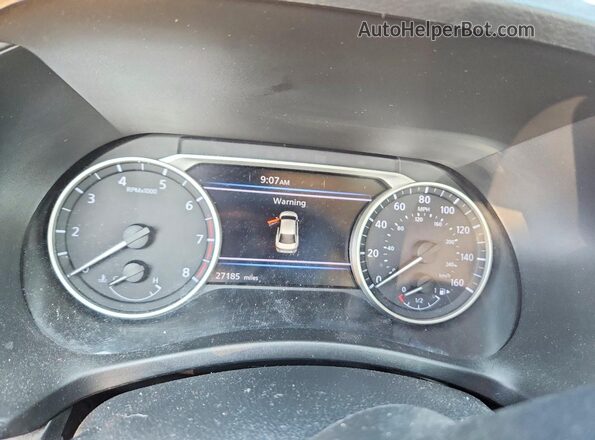 3N1AB8CV0SY329894 2025 NISSAN SENTRA Black ხელსაწყოთა პანელის ხედი