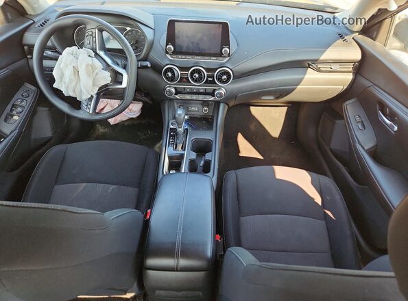 3N1AB8CV0SY329894 2025 NISSAN SENTRA Black წინა პანელის ხედი