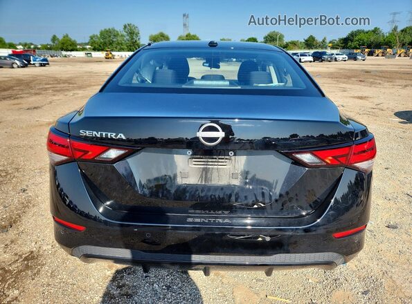 3N1AB8CV0SY329894 2025 NISSAN SENTRA Black უკანა ხედი