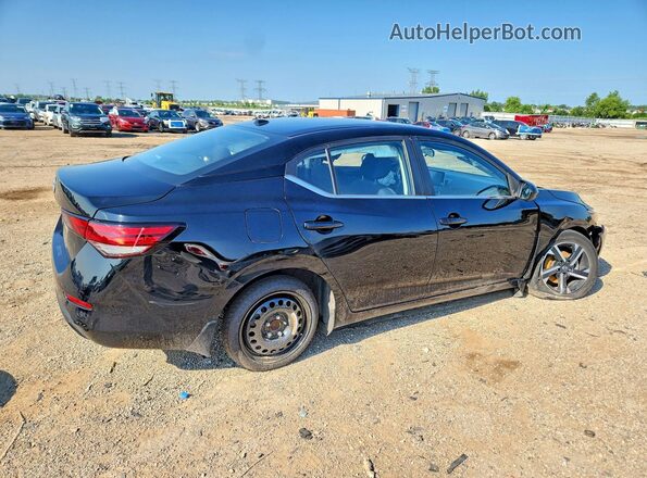 3N1AB8CV0SY329894 2025 NISSAN SENTRA Black უკანა მარჯვენა