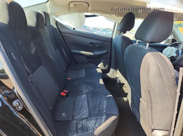 3N1AB8CV0SY329894 2025 NISSAN SENTRA Black უკანა სავარძლების ხედი