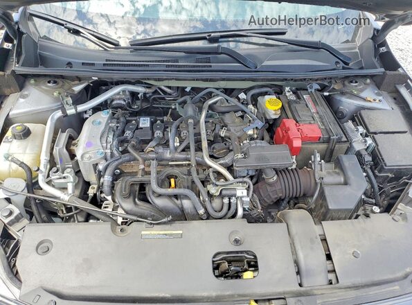 3N1AB8CV0SY338482 2025 NISSAN SENTRA Charcoal უკანა სალონის ხედი