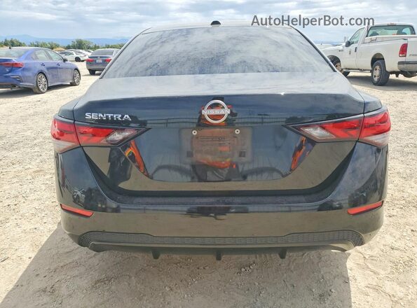 3N1AB8CV0SY351538 2025 NISSAN SENTRA Black Հետևի տեսք