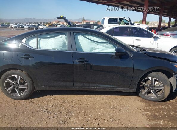 3N1AB8CV0SY371840 2025 NISSAN SENTRA Black Rear interior view