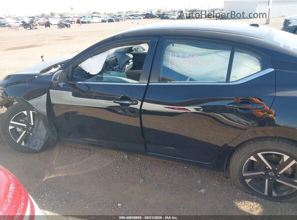 3N1AB8CV0SY371840 2025 NISSAN SENTRA Black 360 interior view