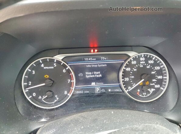3N1AB8CV0SY388198 2025 NISSAN SENTRA Gray Instrument cluster view
