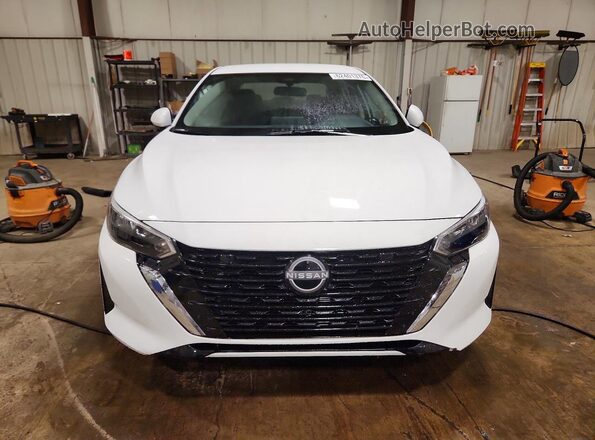 3N1AB8CV0SY417618 2025 NISSAN SENTRA White Widok z przodu