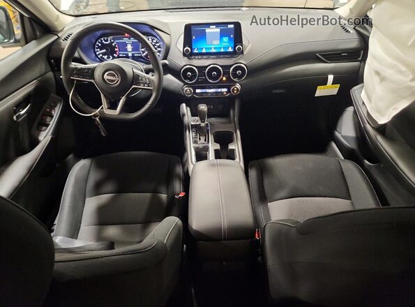 3N1AB8CV0SY417618 2025 NISSAN SENTRA White Widok deski rozdzielczej