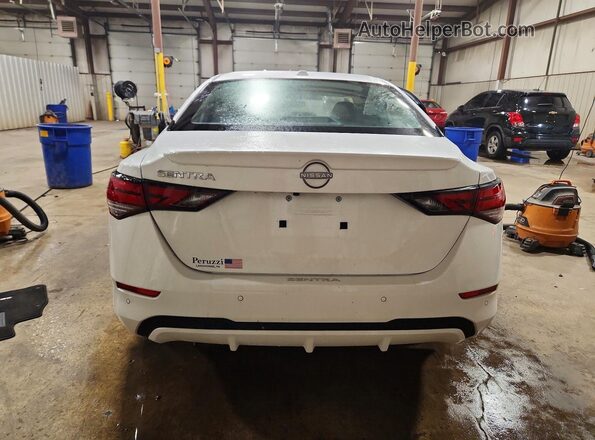 3N1AB8CV0SY417618 2025 NISSAN SENTRA White Widok z tyłu