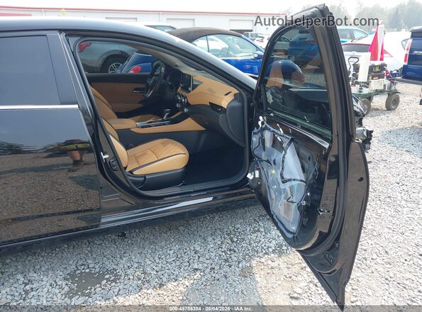 3N1AB8CV0SY418851 2025 NISSAN SENTRA Black Widok wnętrza z przodu