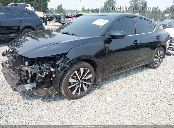 3N1AB8CV0SY418851 2025 NISSAN SENTRA Black Przód lewy