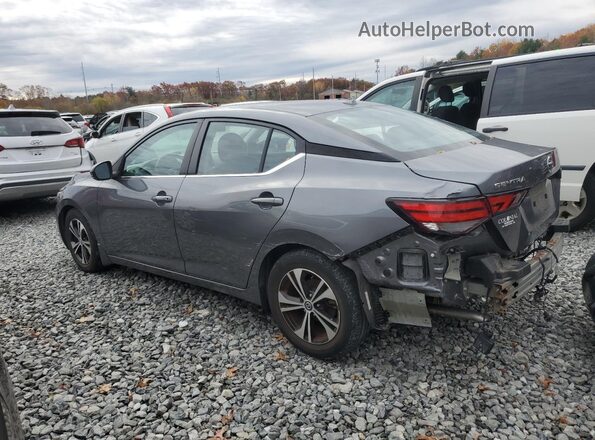 3N1AB8CV1LY297054 2020 NISSAN SENTRA Gray Задня ліва чверть