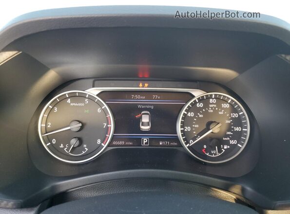 3N1AB8CV1MY204941 2021 NISSAN SENTRA Gray Vista del cuadro de instrumentos