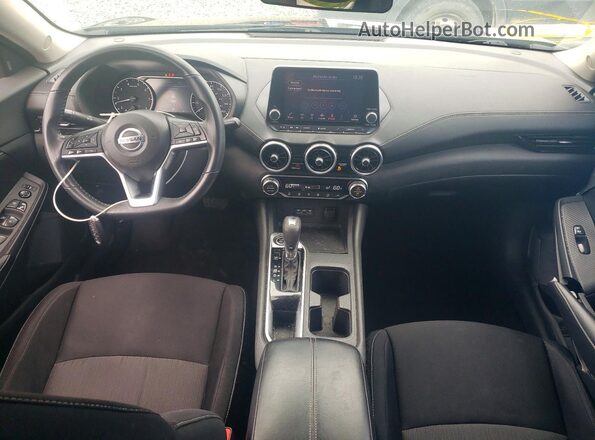 3N1AB8CV1MY209637 2021 NISSAN SENTRA Черный Вид панели приборов