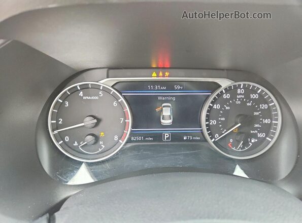3N1AB8CV1MY209637 2021 NISSAN SENTRA Черный Вид щитка приборов