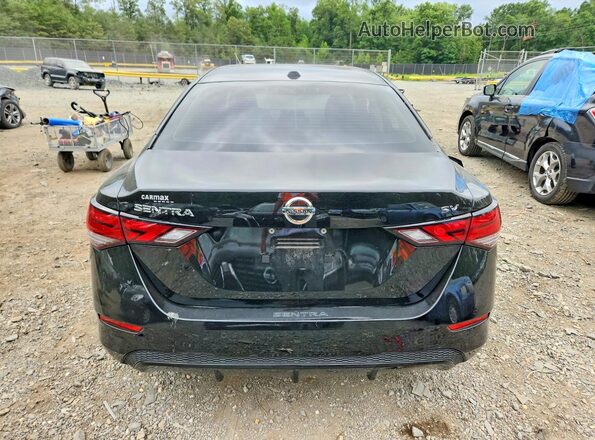 3N1AB8CV1MY215325 2021 NISSAN SENTRA Black Вид ззаду
