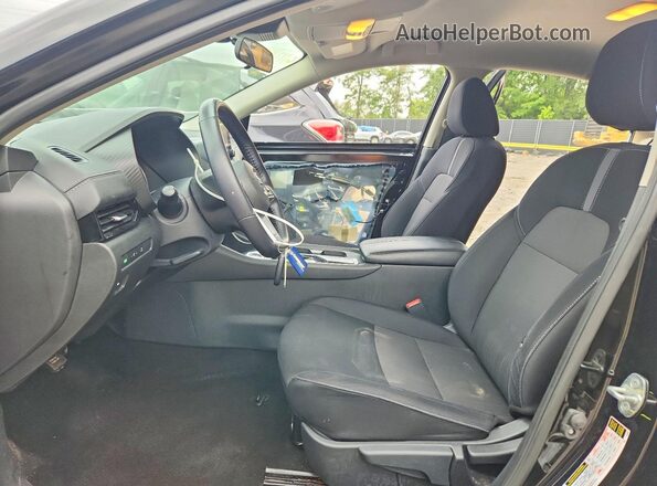 3N1AB8CV1MY215325 2021 NISSAN SENTRA Black Вид салону спереду