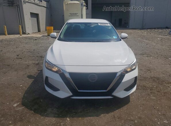 3N1AB8CV1MY224803 2021 NISSAN SENTRA White წინა ხედი