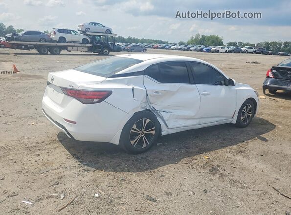 3N1AB8CV1MY224803 2021 NISSAN SENTRA White უკანა მარჯვენა