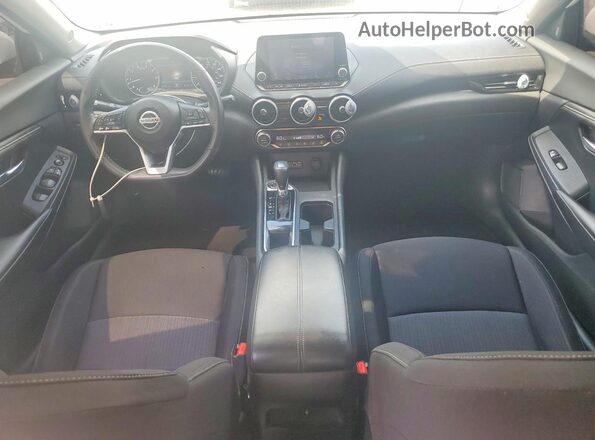 3N1AB8CV1MY224803 2021 NISSAN SENTRA White წინა პანელის ხედი