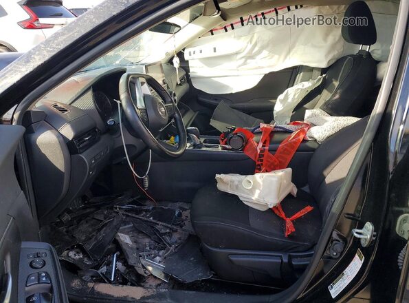 3N1AB8CV1MY264699 2021 NISSAN SENTRA Black Front interior view