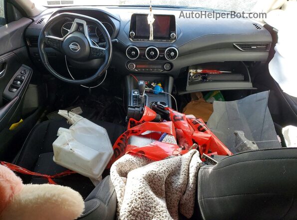 3N1AB8CV1MY264699 2021 NISSAN SENTRA Black Dashboard view