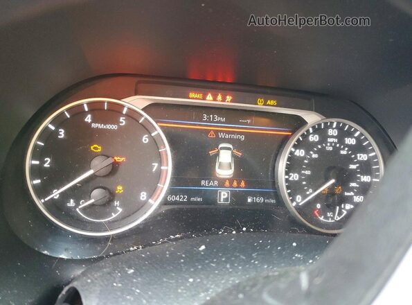 3N1AB8CV1MY264699 2021 NISSAN SENTRA Black Instrument cluster view
