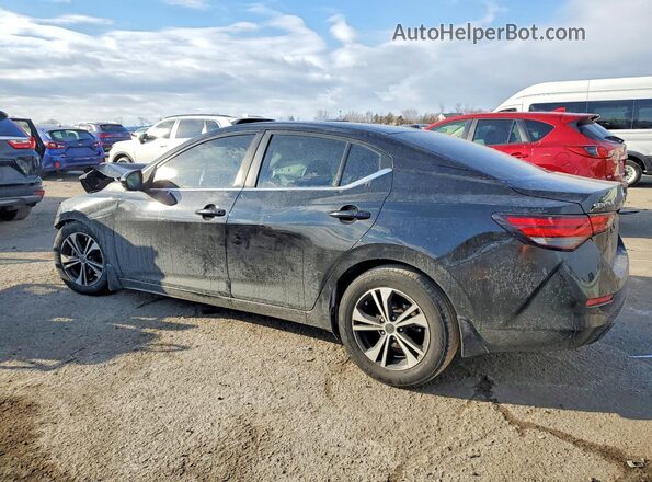3N1AB8CV1MY264699 2021 NISSAN SENTRA Black Rear left