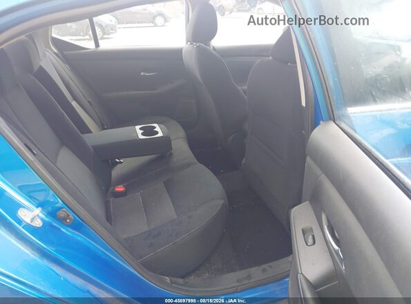 3N1AB8CV1MY303632 2021 NISSAN SENTRA Blue VIN კოდის სტიკერის ხედი