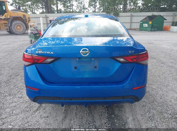 3N1AB8CV1MY303632 2021 NISSAN SENTRA Blue 