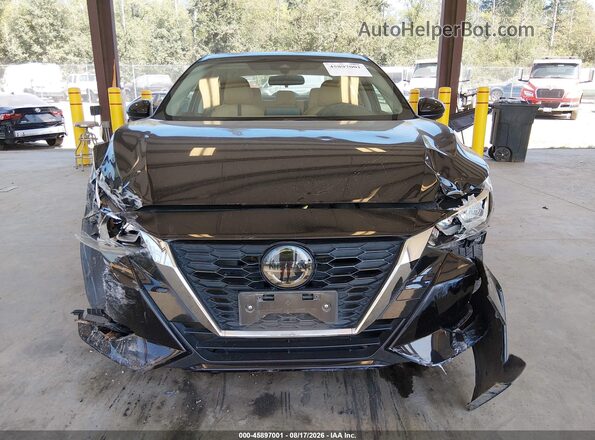 3N1AB8CV1MY331530 2021 NISSAN SENTRA Black უკანა სალონის ხედი