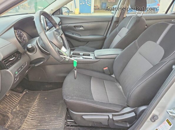 3N1AB8CV1MY331835 2021 NISSAN SENTRA Gray წინა სალონის ხედი