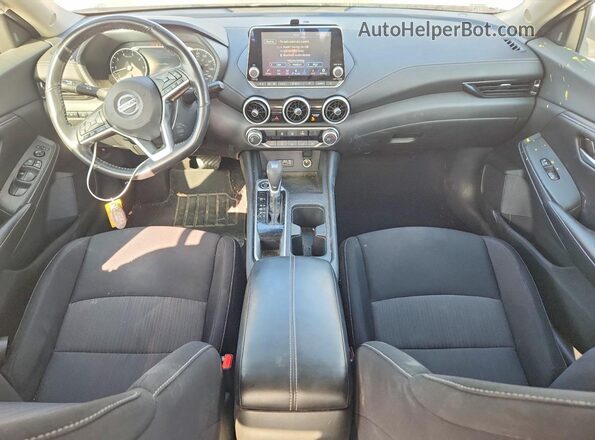 3N1AB8CV1NY207419 2022 NISSAN SENTRA Charcoal წინა პანელის ხედი
