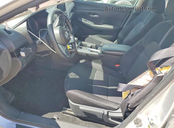 3N1AB8CV1NY209042 2022 NISSAN SENTRA Silver წინა სალონის ხედი