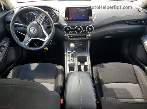 3N1AB8CV1NY209042 2022 NISSAN SENTRA Silver წინა პანელის ხედი