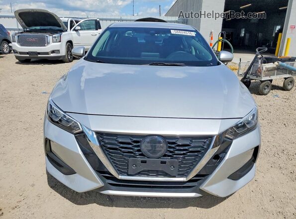 3N1AB8CV1NY209042 2022 NISSAN SENTRA Silver წინა ხედი