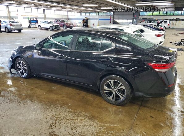 3N1AB8CV1PY247955 2024 NISSAN SENTRA Black უკანა მარცხენა