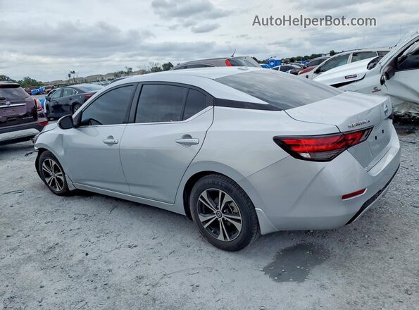 3N1AB8CV1PY269471 2023 NISSAN SENTRA Серебряный Задняя левая четверть