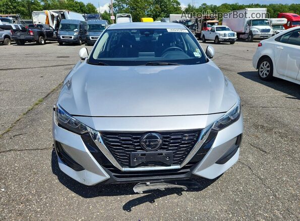 3N1AB8CV1PY279563 2023 NISSAN SENTRA Silver Widok z przodu
