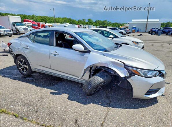 3N1AB8CV1PY279563 2023 NISSAN SENTRA Silver Przód prawy