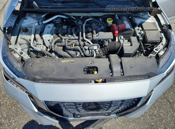 3N1AB8CV1PY279563 2023 NISSAN SENTRA Silver Widok wnętrza z tyłu
