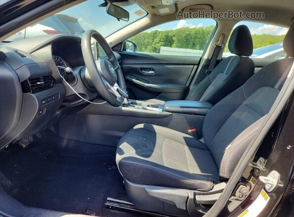 3N1AB8CV1PY280485 2023 NISSAN SENTRA Black წინა სალონის ხედი