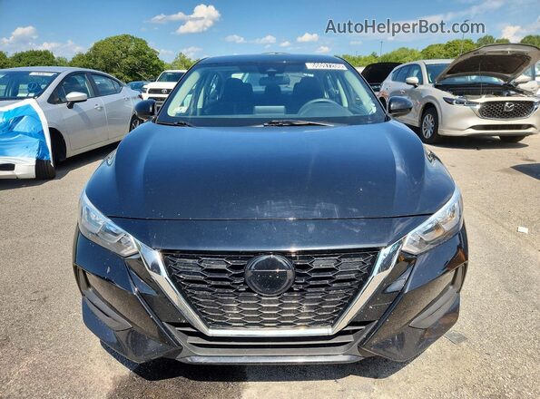 3N1AB8CV1PY280485 2023 NISSAN SENTRA Black წინა ხედი