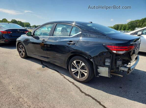 3N1AB8CV1PY280485 2023 NISSAN SENTRA Black უკანა მარცხენა