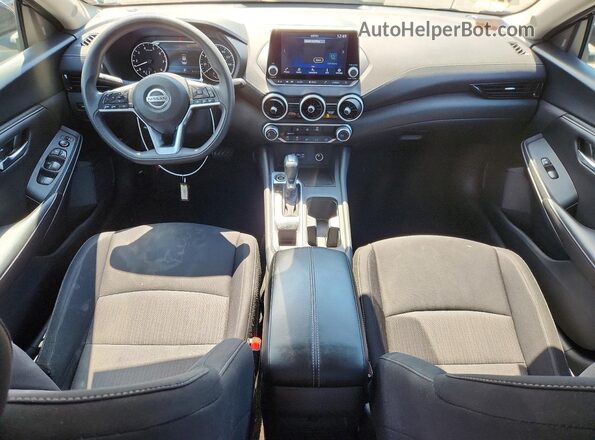 3N1AB8CV1PY280485 2023 NISSAN SENTRA Black წინა პანელის ხედი