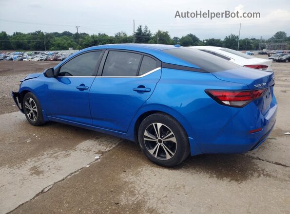 3N1AB8CV1PY325425 2023 NISSAN SENTRA Blue Tył lewy